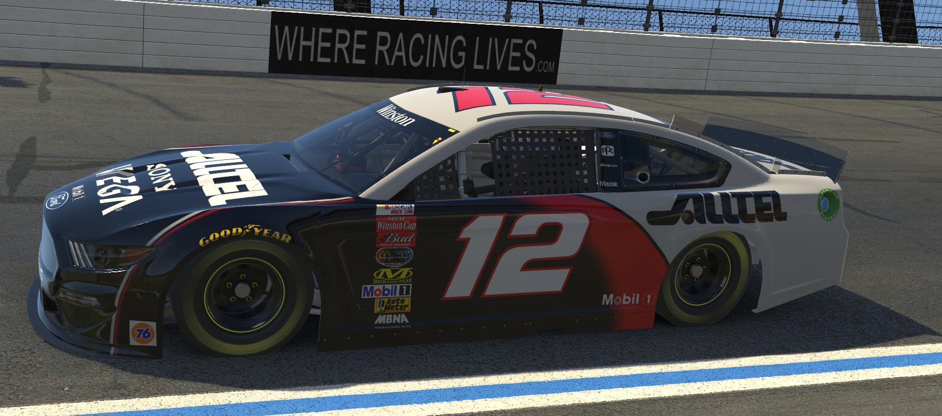 Preview of Ryan Newman 2002 Alltel/Sony Wega Ford Mustang by Will Bangs