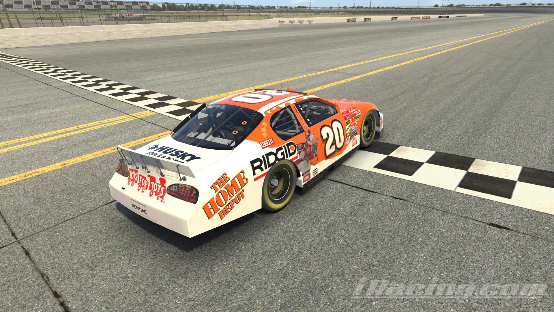 Preview of Tony Stewarts 2001 EA Sports 500 Coca-Cola Polar Bear Pontiac (W/O Custom #) by Steven Waller