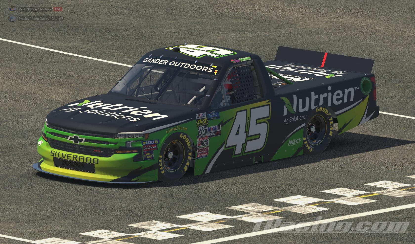 Preview of Ross Chastain Nutrien Fictional by Zack Nichols