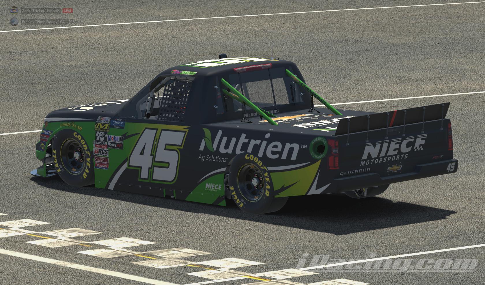 Preview of Ross Chastain Nutrien Fictional by Zack Nichols