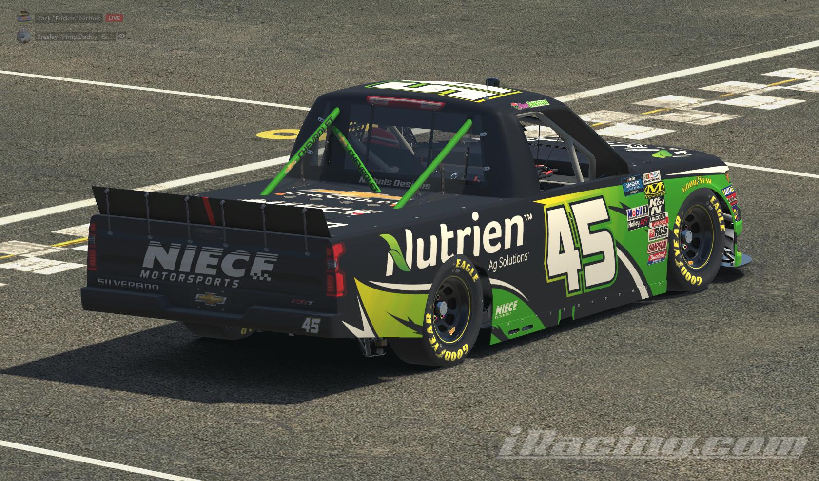Preview of Ross Chastain Nutrien Fictional by Zack Nichols