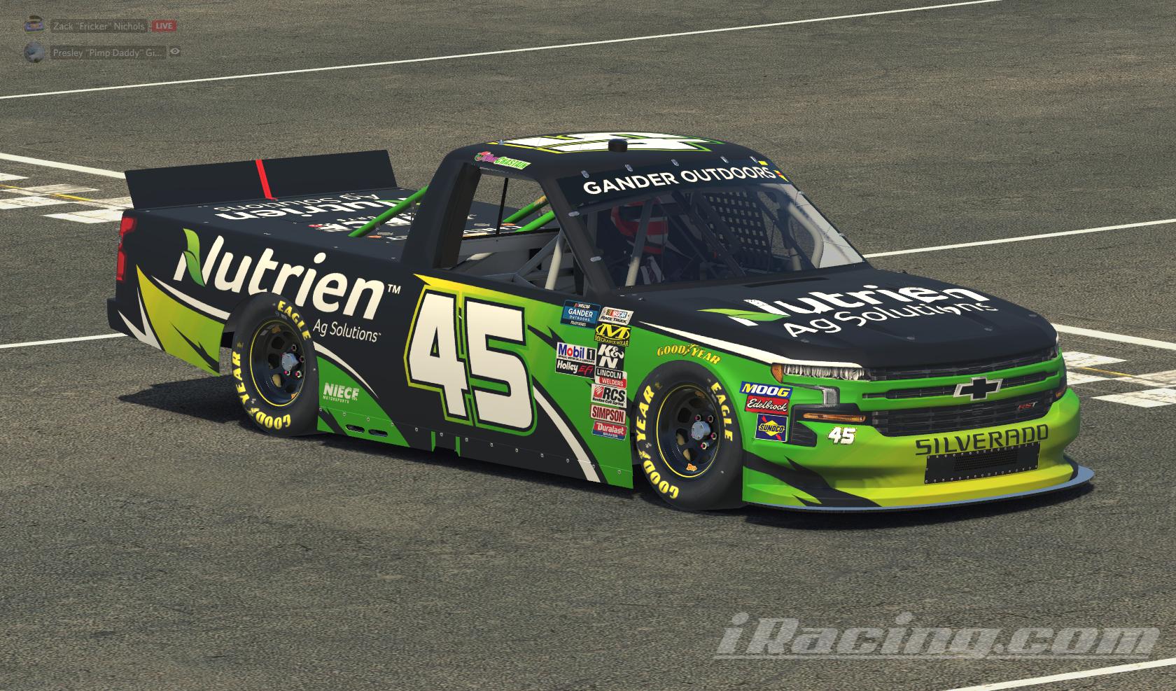 Preview of Ross Chastain Nutrien Fictional by Zack Nichols
