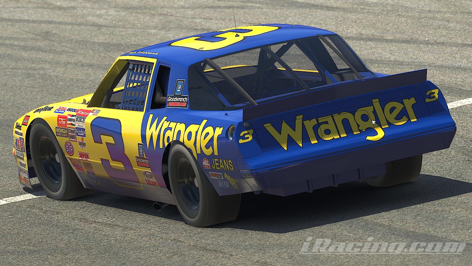 Preview of Dale Earnhardt Sr Wrangler (no #) 1987 Chevrolet Monte Carlo by Nicholas Doucette