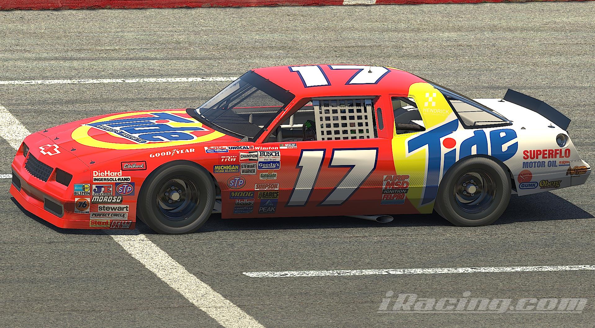 Preview of Darrell Waltrip Tide 1987 Chevrolet Monte Carlo by Nicholas Doucette