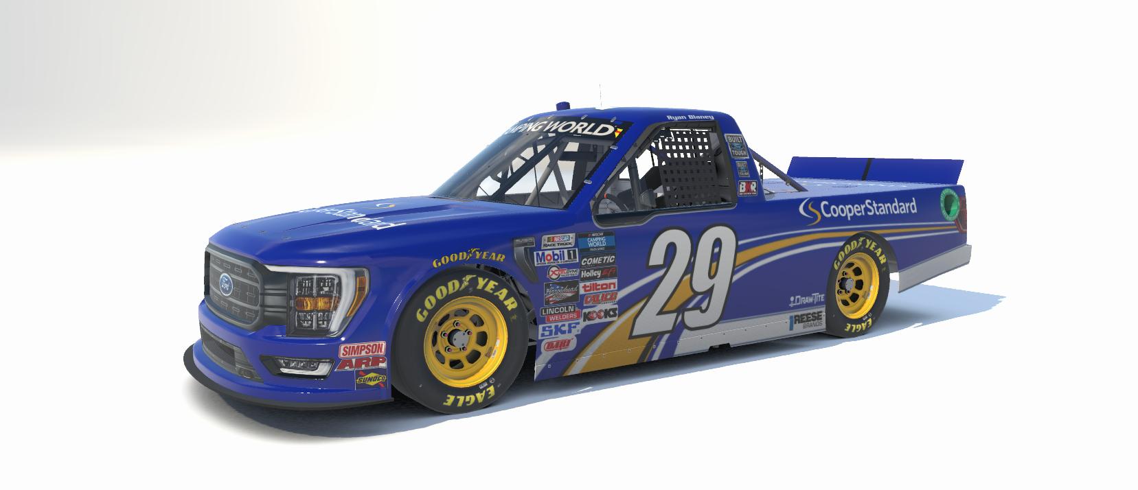 Miniature NASCAR Ryan Blaney #29 Cooper Standard 1:64 2013 - Neuf Emballage Action