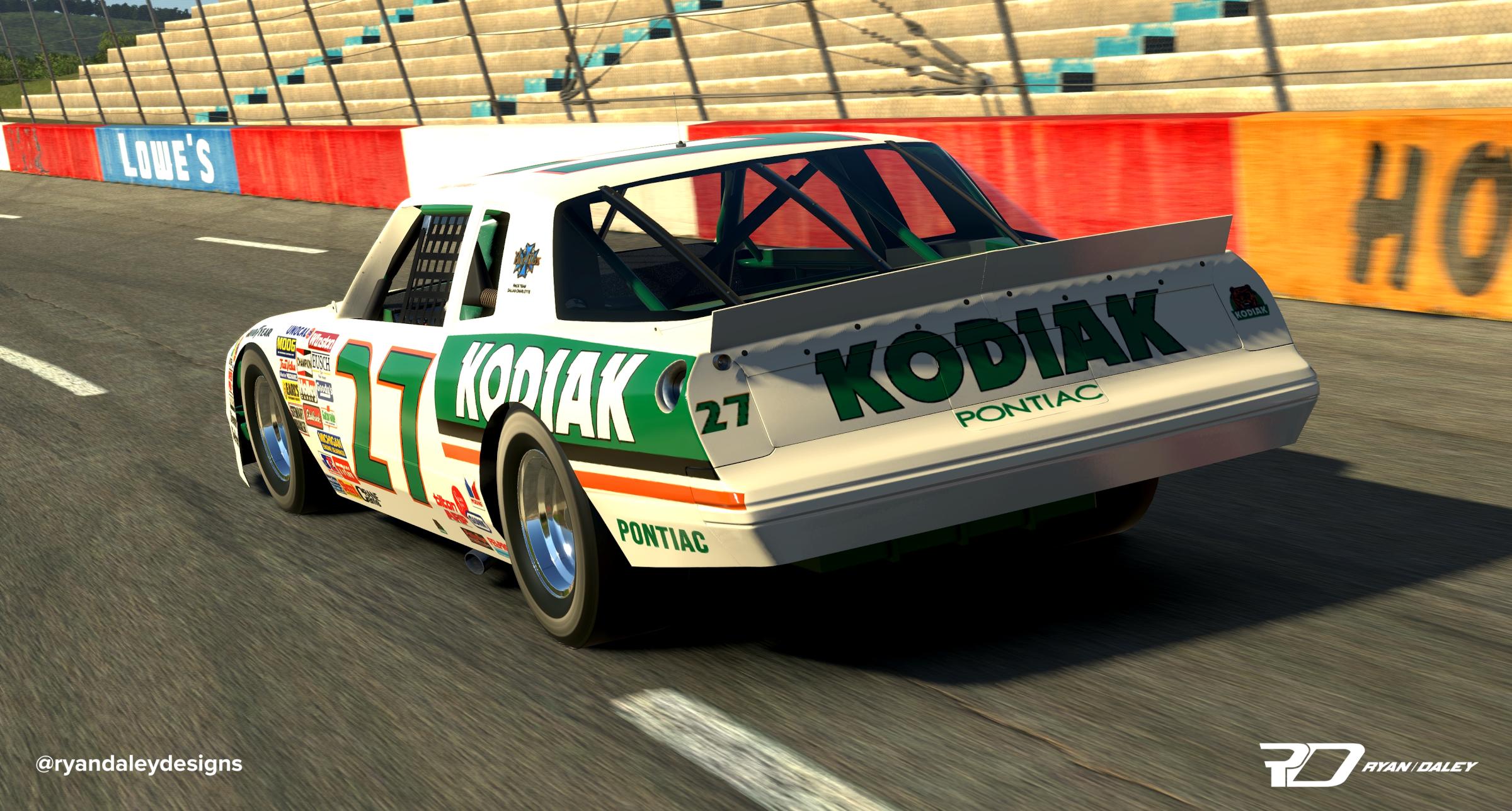 Preview of 1987 #27 Rusty Wallace Kodiak No Numbers by Ryan Daley