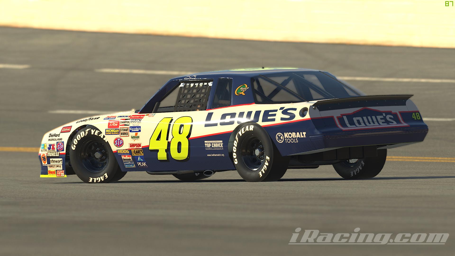 Preview of 1987 Jimmie Johnson Lowes Monte Carlo by Sean Peleg