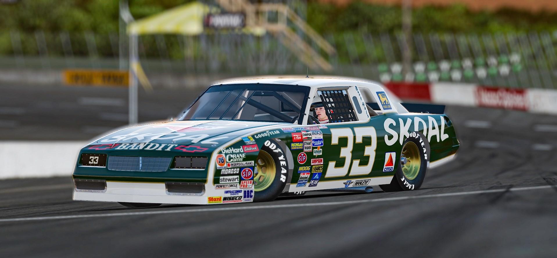 Preview of (Custom #33) 1987 Harry Gant Skoal Bandit by Josh Cade