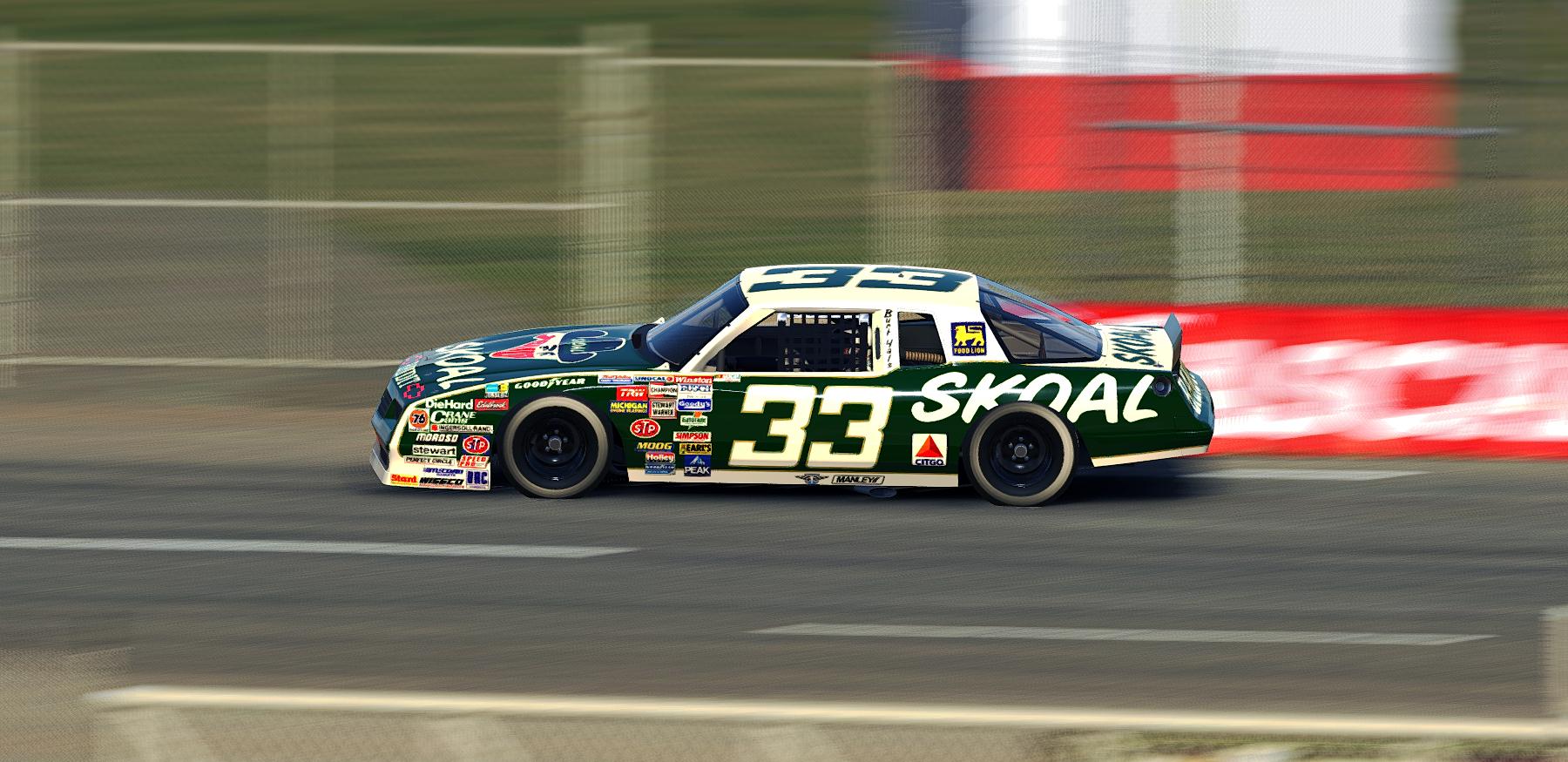 Preview of (Custom #33) 1987 Harry Gant Skoal Bandit by Josh Cade