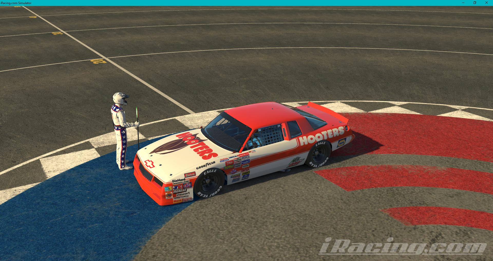 Preview of Hooters 2019 Chevrolet Monte Carlo 1987 by Andrew Ackerman