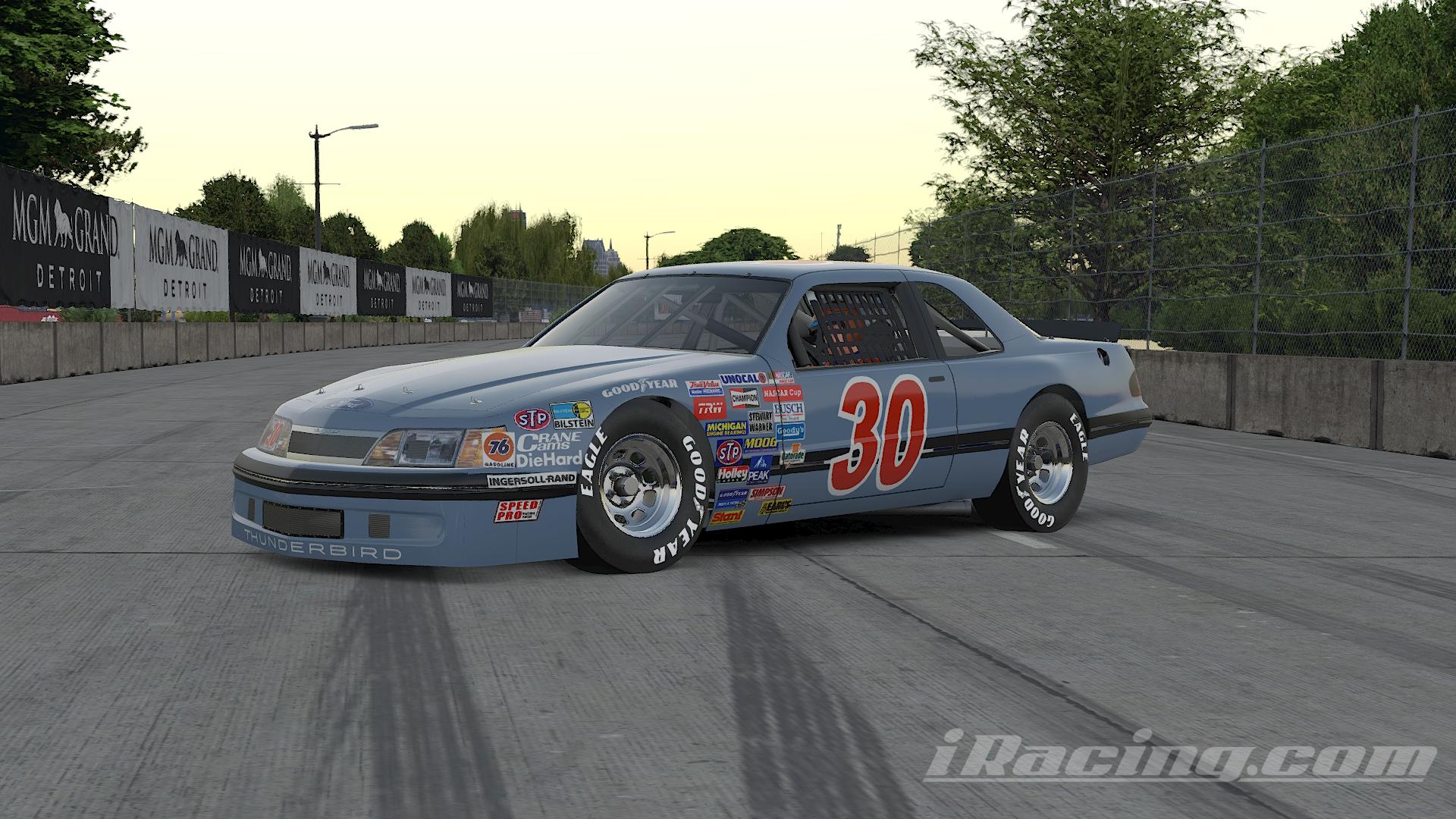 Preview of Silver Blue "Stock" Car by Yuanxi Lin