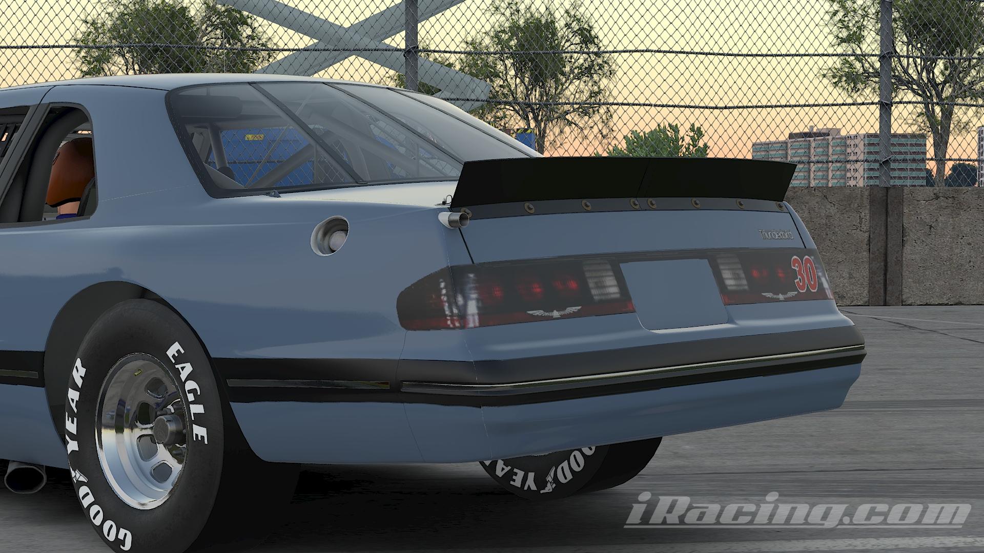 Preview of Silver Blue "Stock" Car by Yuanxi Lin