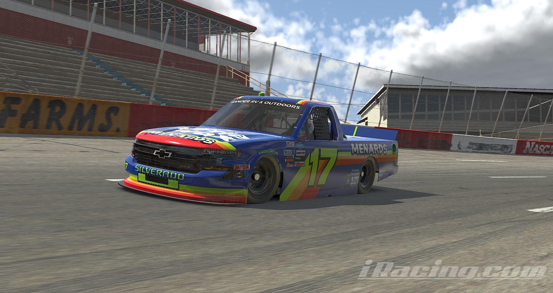 Preview of Menards Chevrolet Silverado Truck by Kyle Ammon