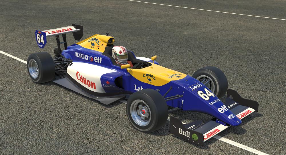 Preview of Williams FW14 (PM-18) by Bruce Funderburg