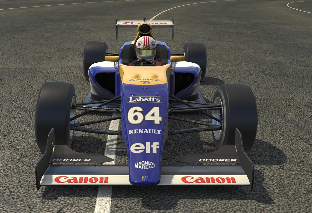Preview of Williams FW14 (PM-18) by Bruce Funderburg