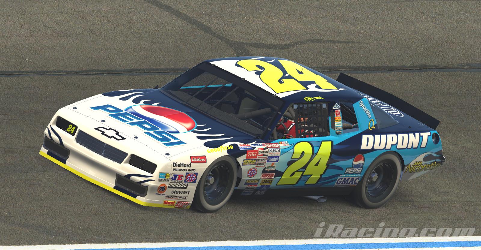 Preview of Jeff Gordon 2007 Pepsi Fan Design Talladega 87 Monte Carlo by Aly Osman