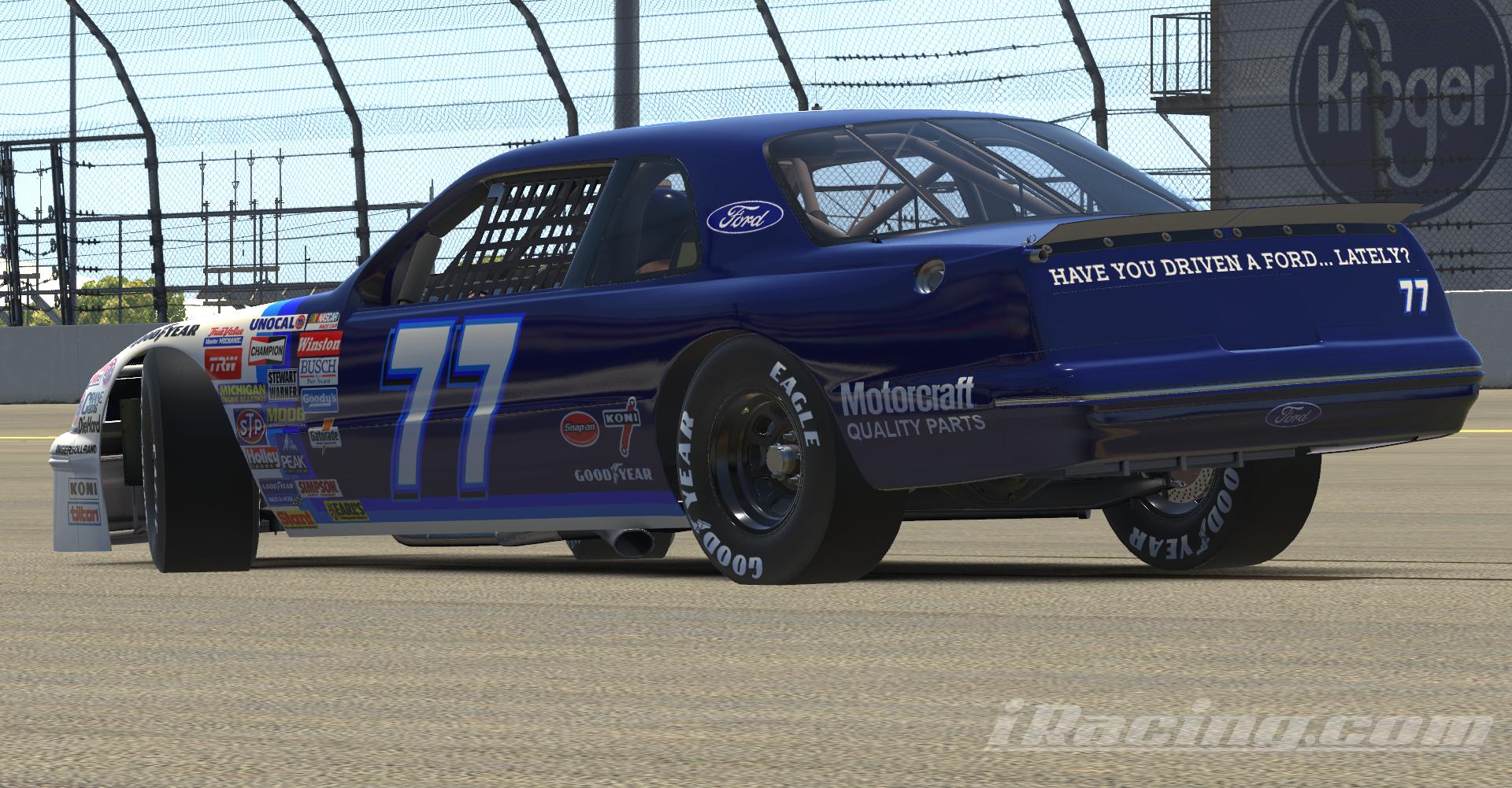 Preview of 77 Brooks Racing IMSA Thunderbird GTO (blank) by Patrick Smith12