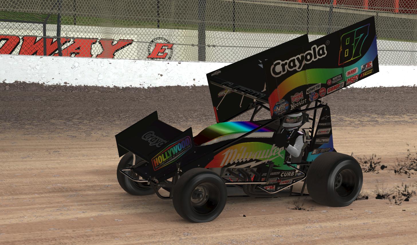 Preview of Crayola Pride Sprint Car by Kaden Law