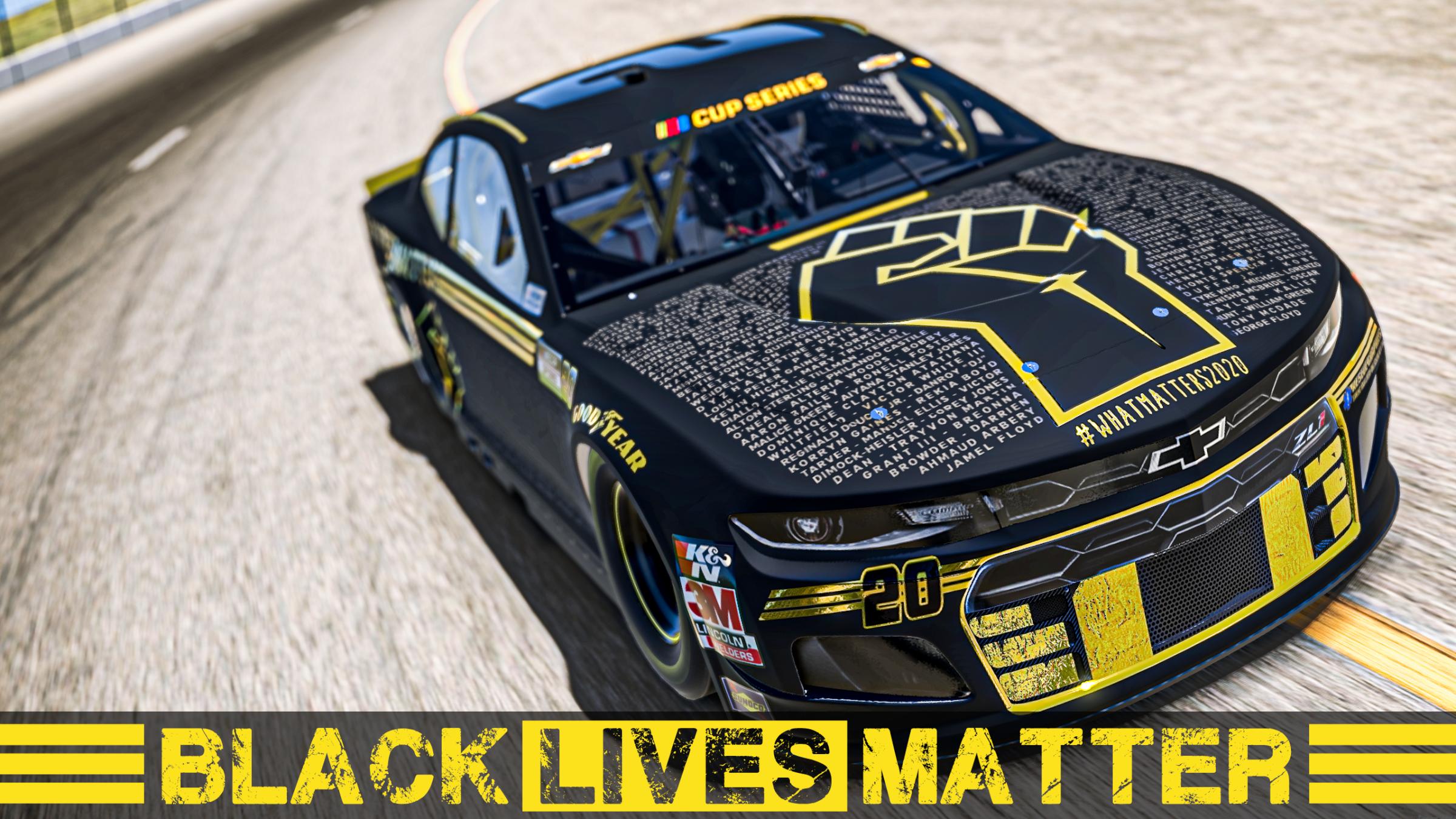 Black Lives Matter 20 Custom by Nicholas H. Trading Paints
