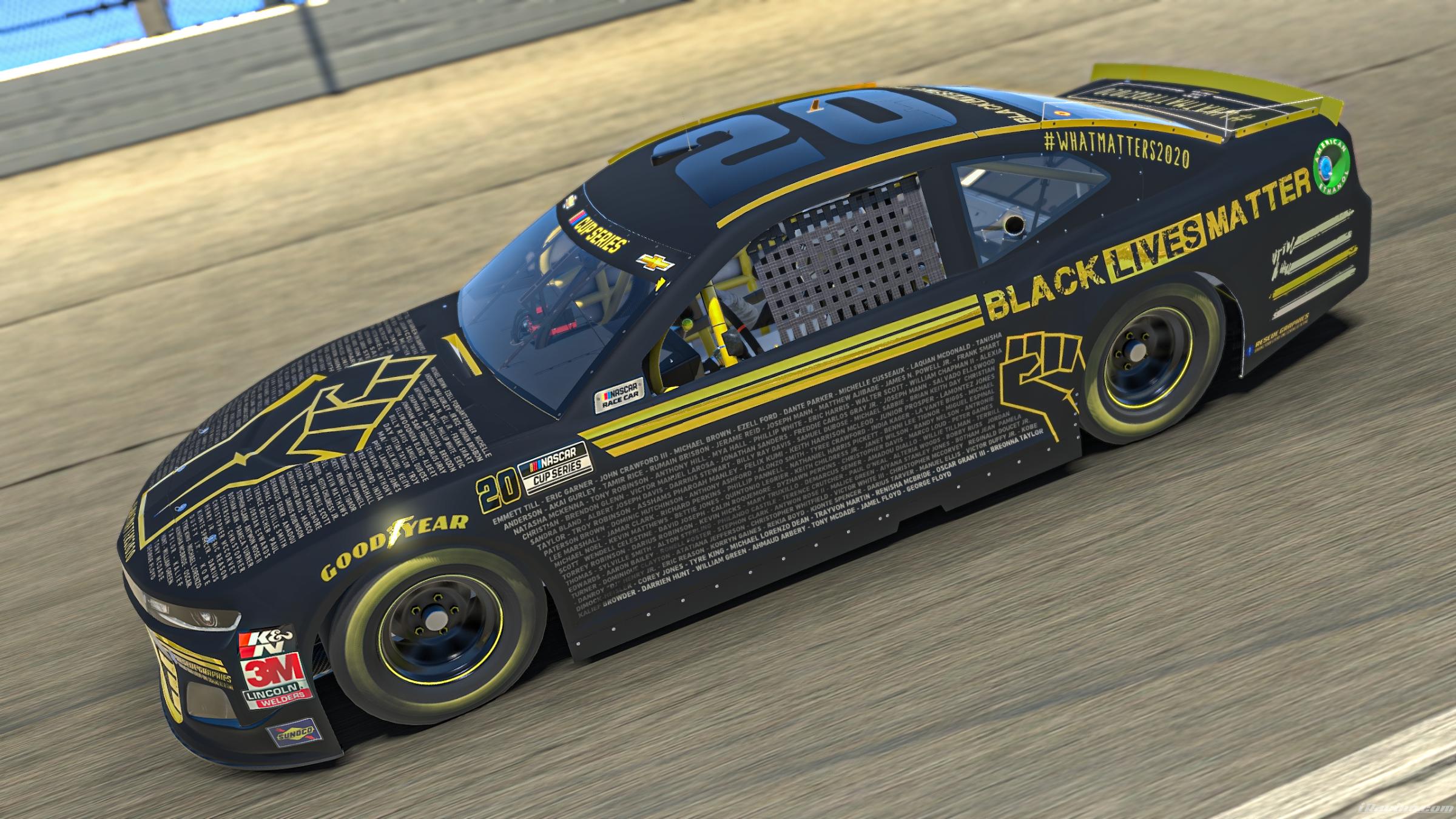 Black Lives Matter 20 Custom by Nicholas H. Trading Paints