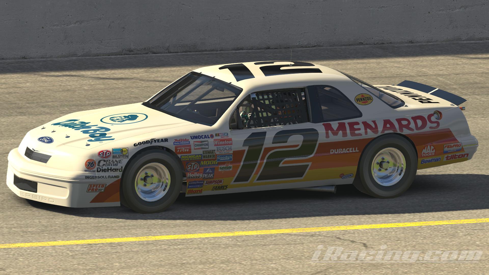 Preview of Menards Thunderbird w/ Custom Number *Fixed* by Brian Fletcher