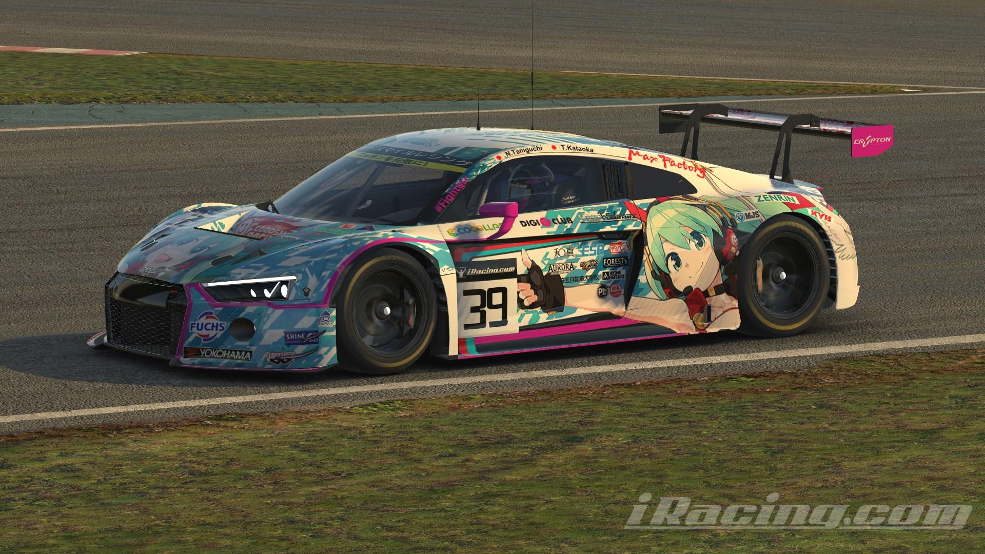 Preview of Goodsmile Racing 2020 Audi R8 LMS GT3 [Hatsune Miku GT Project] by Steve Tilbury