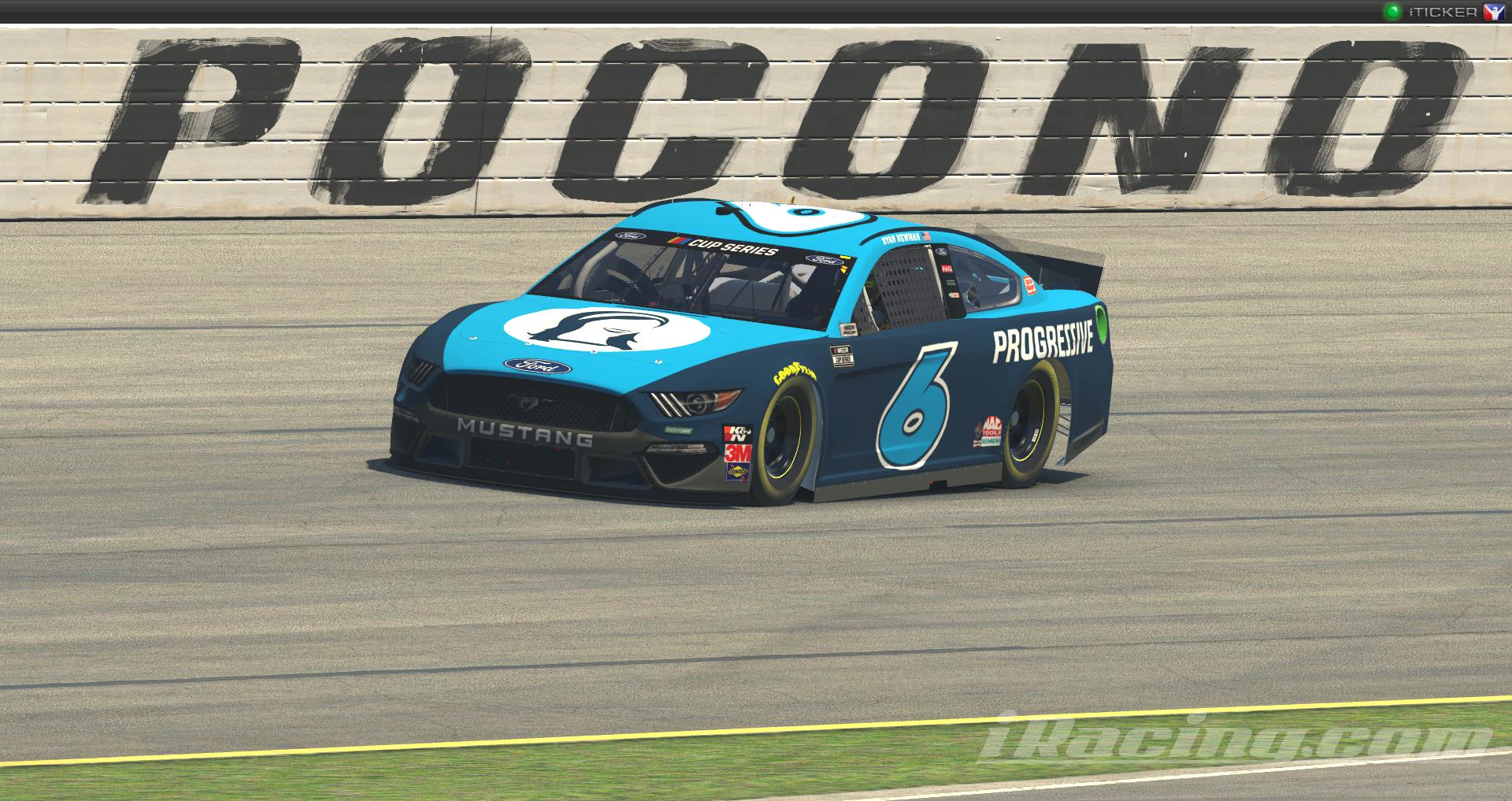 Preview of Ryan Newman #6 Progressive V2 2020 NASCAR Cup Series by Ryan Broderick