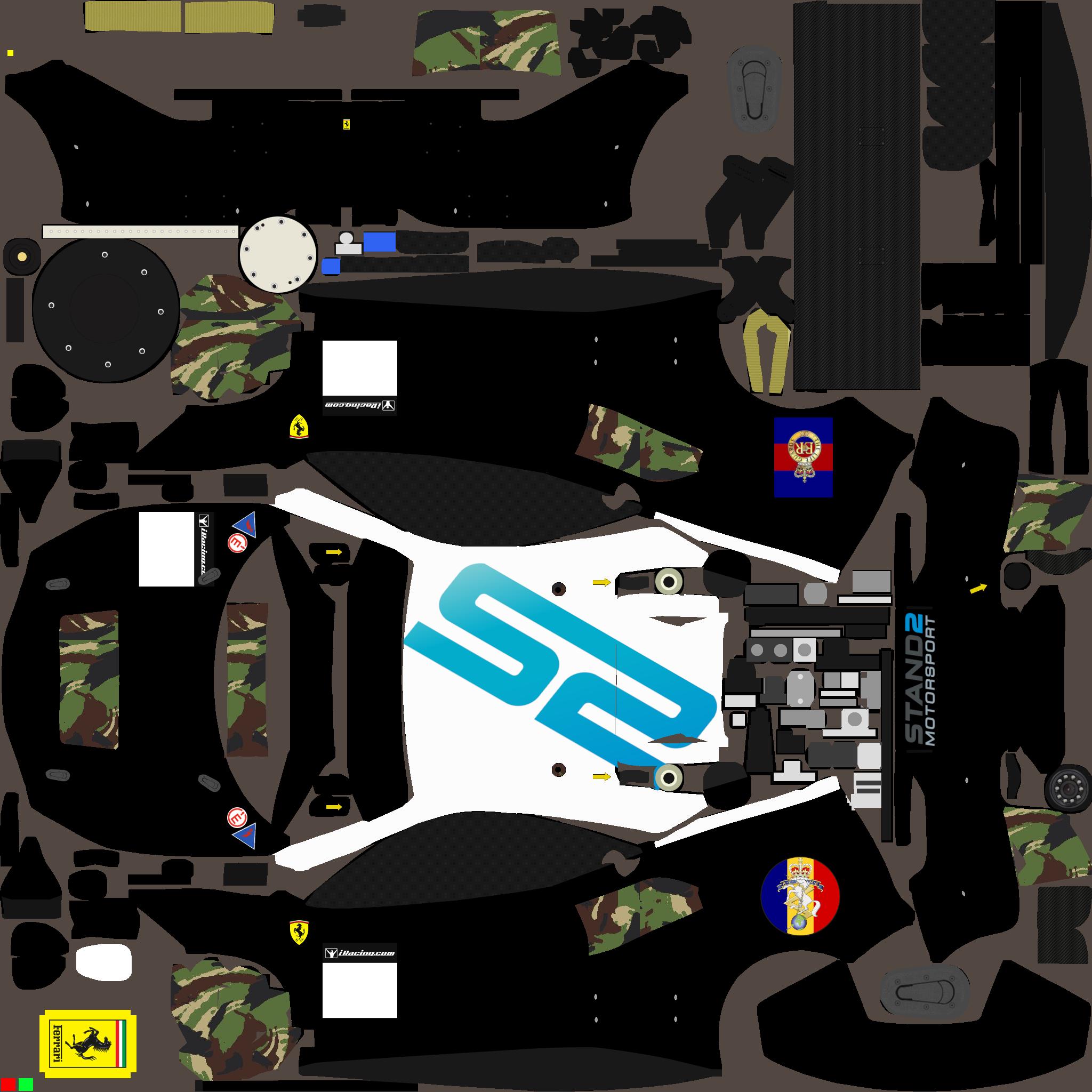 Preview of Ferrari 488 GT3 Combat 95 by Warren M.