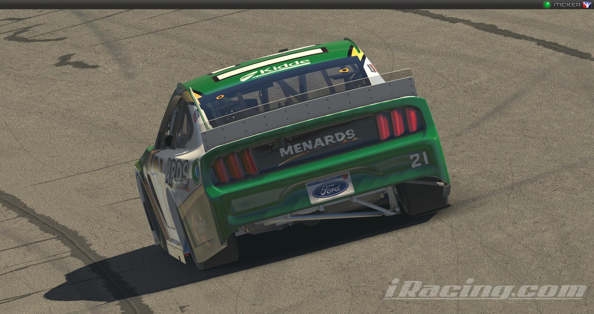 Preview of Matt Dibenedetto #21 Quaker State/Menards 2020 NASCAR Cup Series by Ryan Broderick