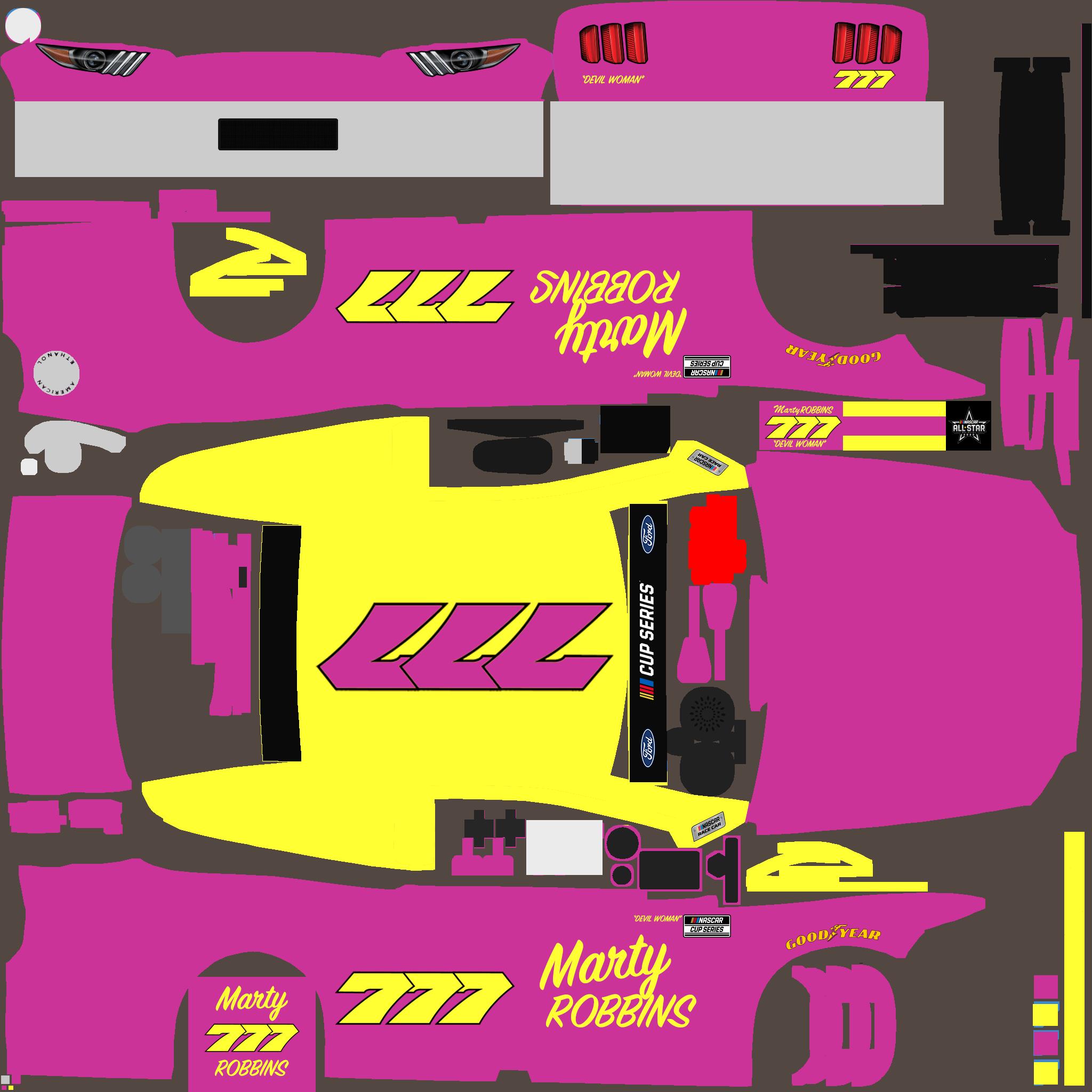Preview of #777 Marty Robbins Car by Peter Cohen