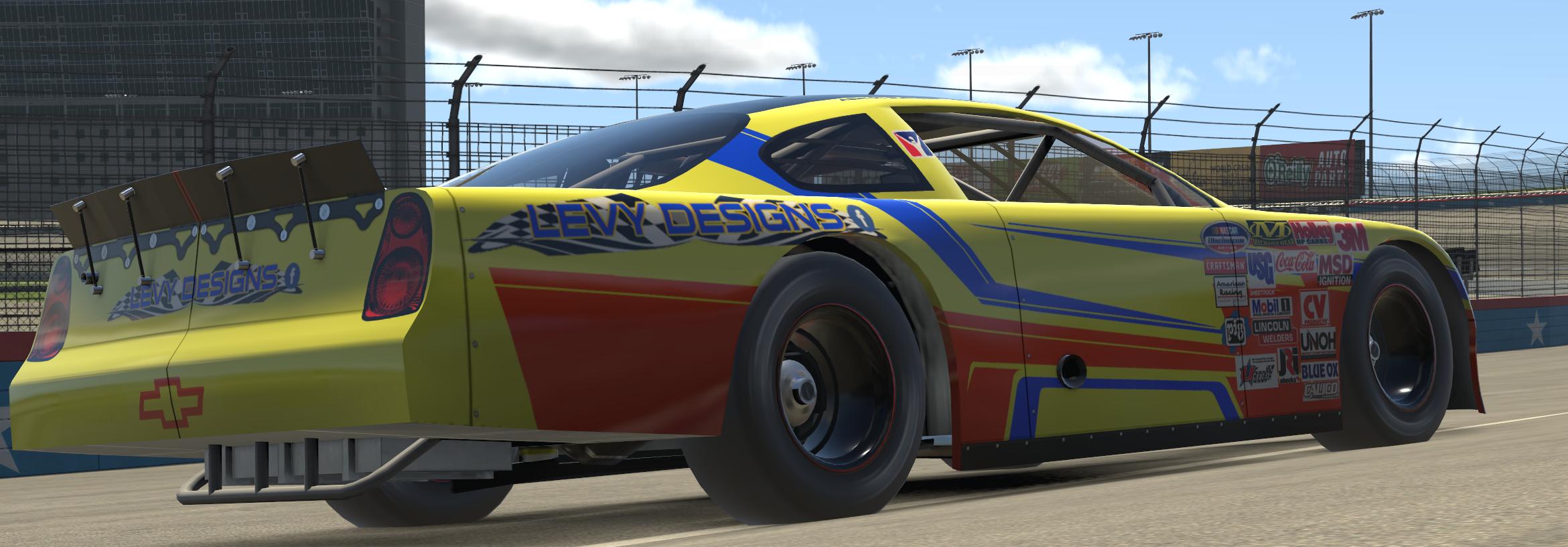 Preview of Chevrolet Monte Carlo SS Late Model AsthonBurgess BRF Levy Designs NoNumber by Les L.