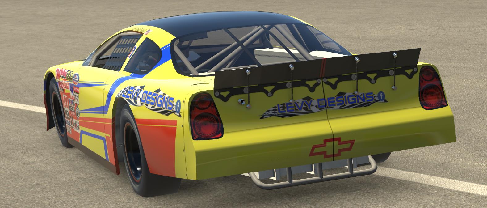 Preview of Chevrolet Monte Carlo SS Late Model AsthonBurgess BRF Levy Designs NoNumber by Les L.