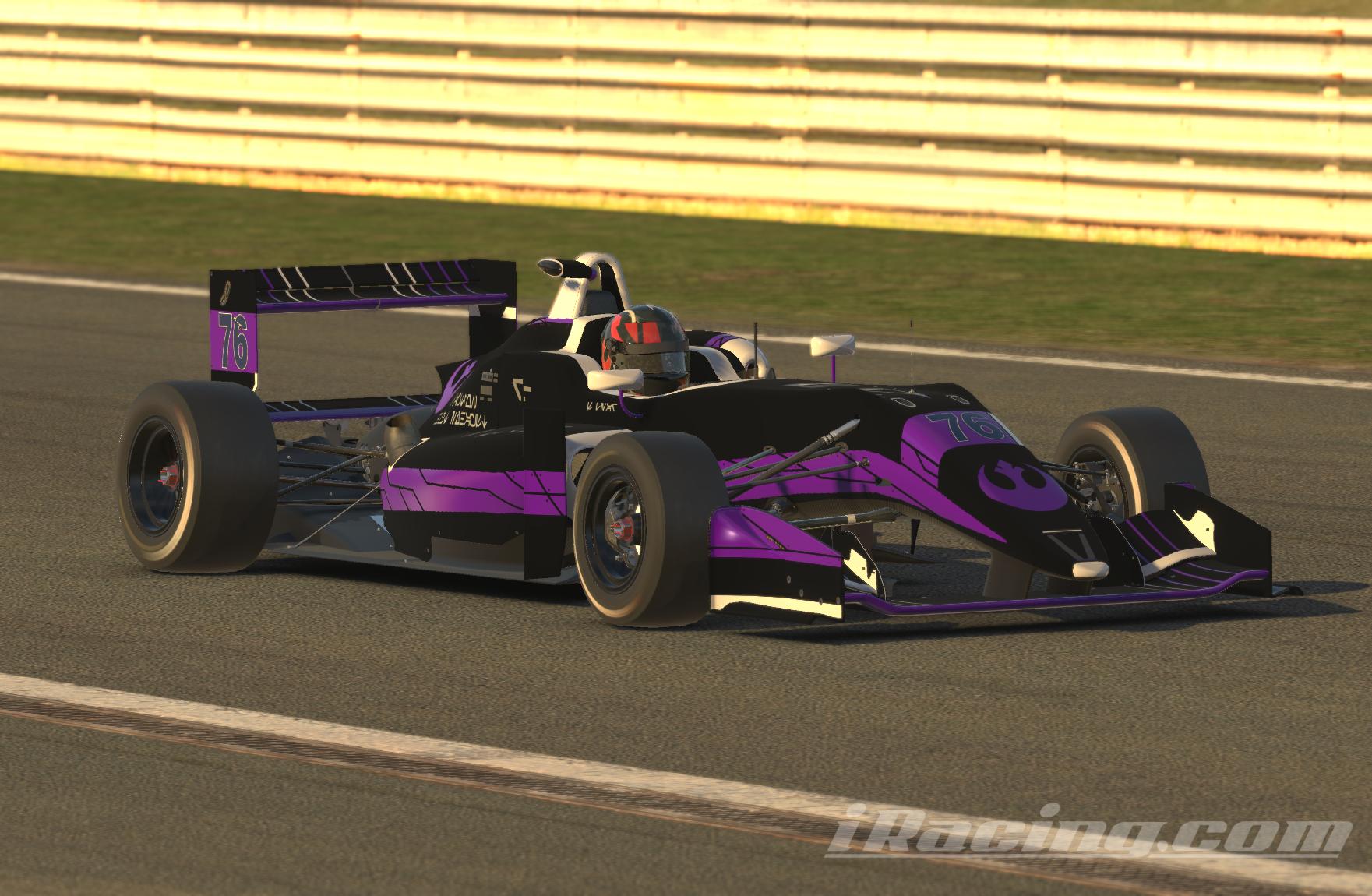 Dallaraf3 xwing PURPLE by Scott Lear Trading Paints