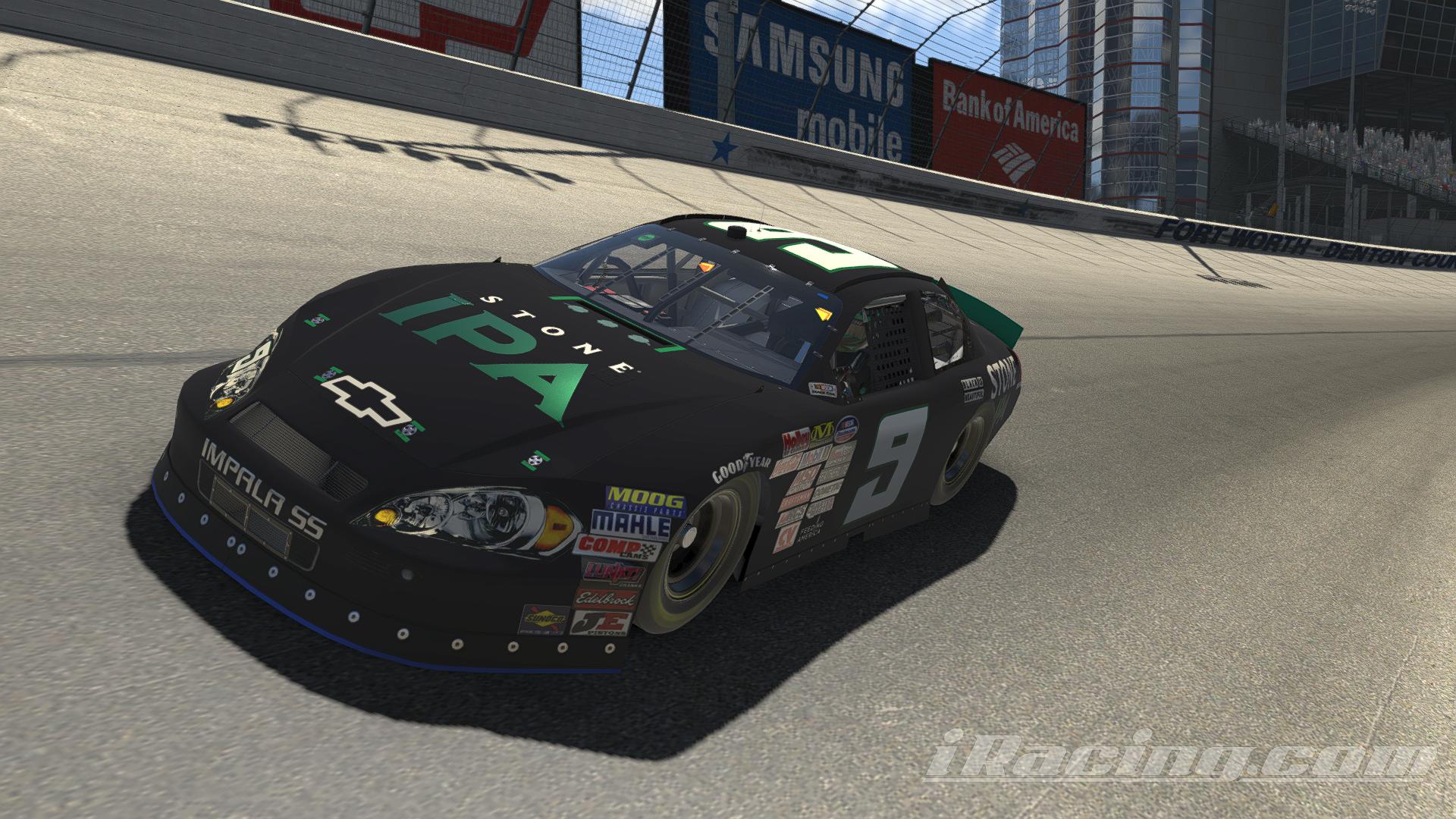 Preview of Stone Brewing IPA Chevrolet Impala SS - Matte Black and Metallic Emerald by John P.