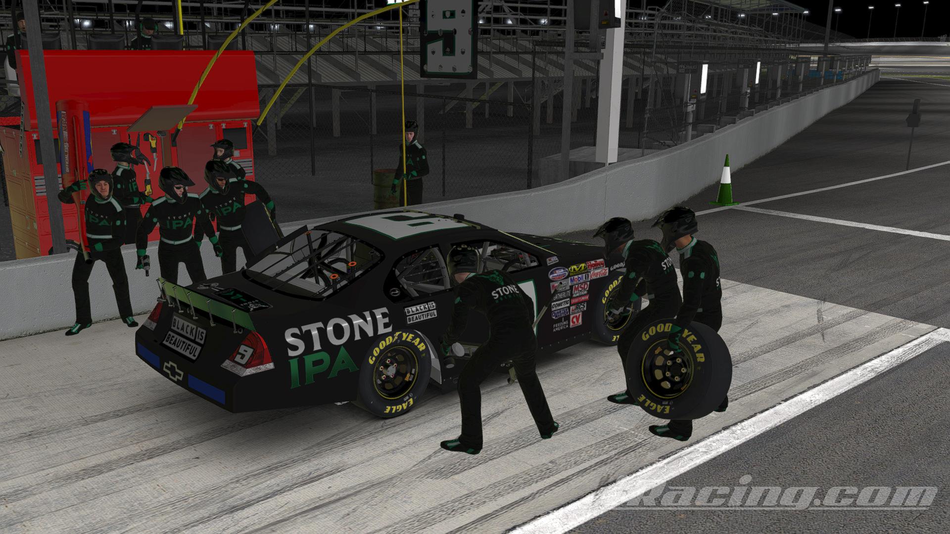 Preview of Stone Brewing IPA Chevrolet Impala SS - Matte Black and Metallic Emerald by John P.