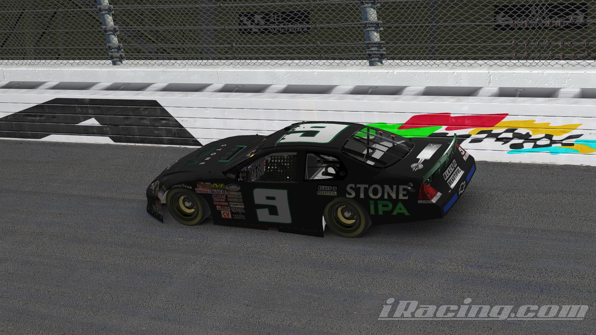 Preview of Stone Brewing IPA Chevrolet Impala SS - Matte Black and Metallic Emerald by John P.