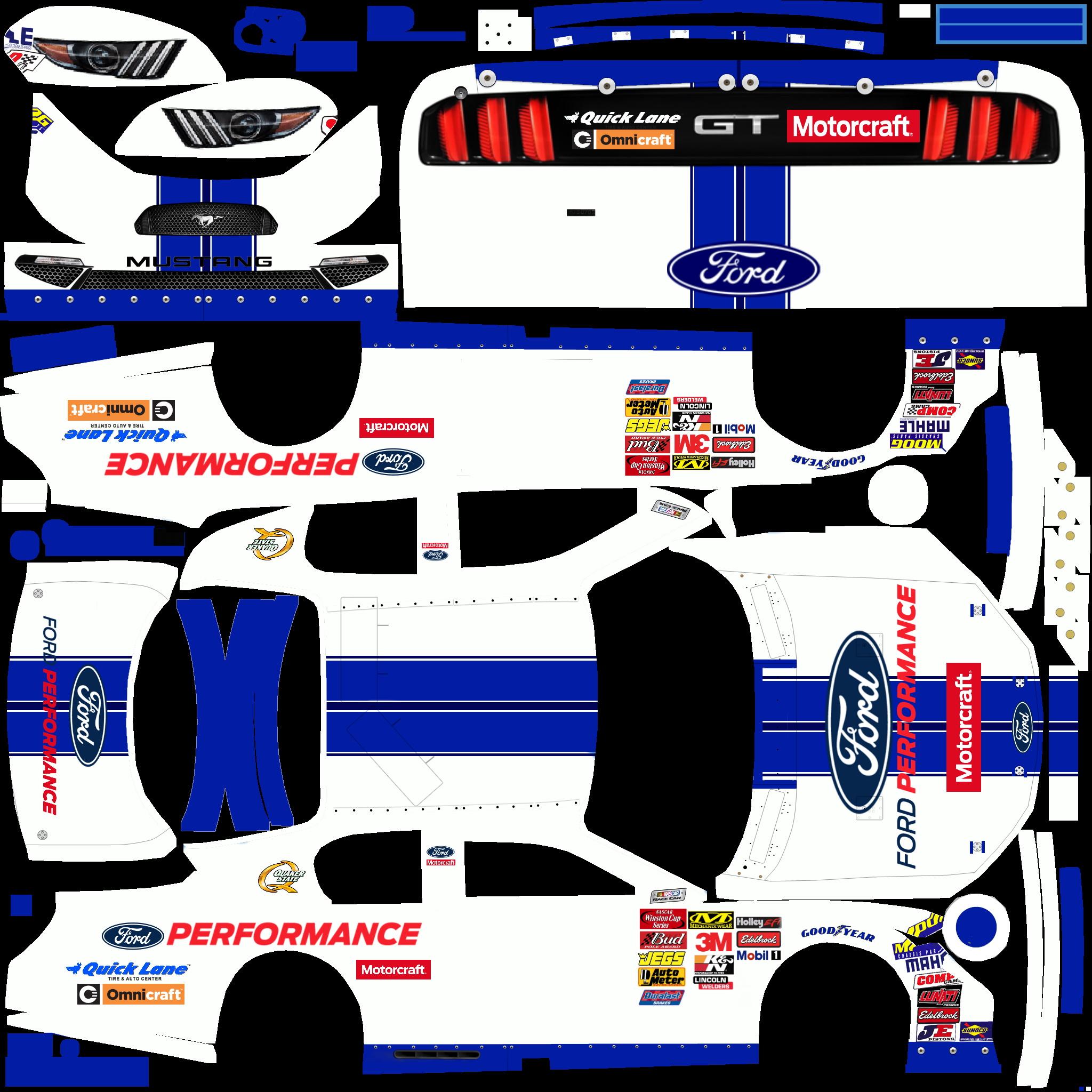 Preview of (No Number) Ford Performance ARCA Mustang by JW Salyers