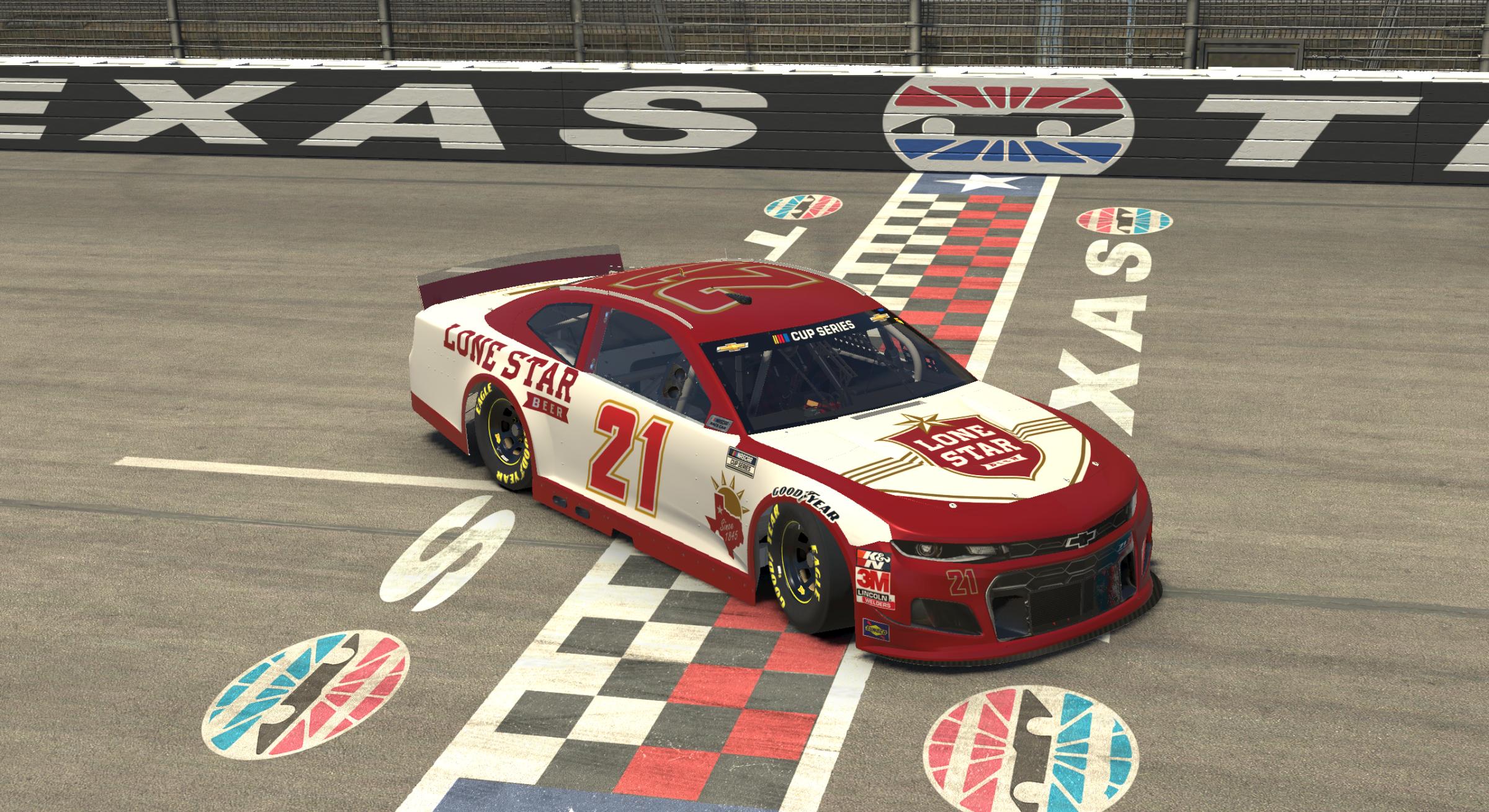 油彩原画　トライアスロン　F25号 Lone Star Beer Cup Camaro by Ben Tuttle - Trading Paints
