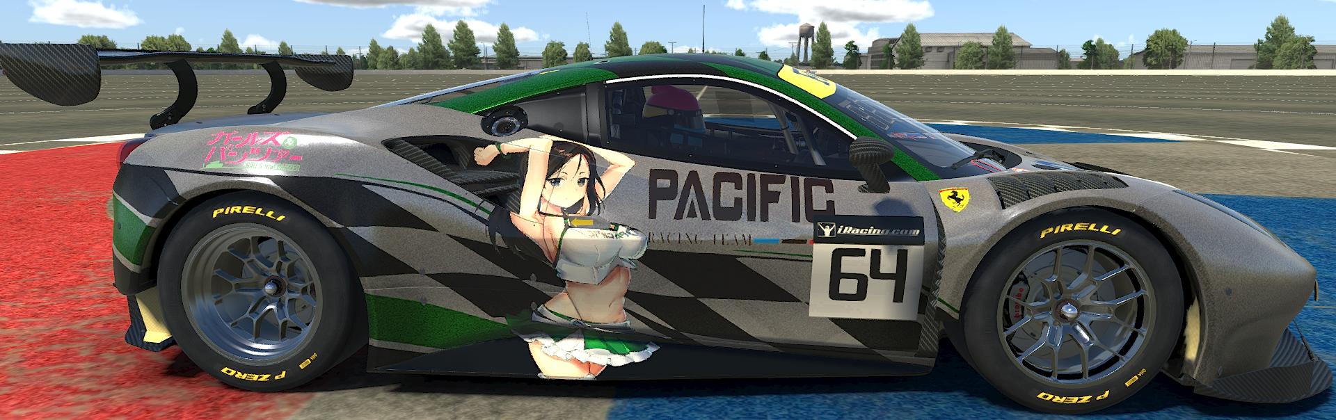 Pacific Racing Girls und Panzer Ferrari 488 GT3 by Brandon Dollar ...