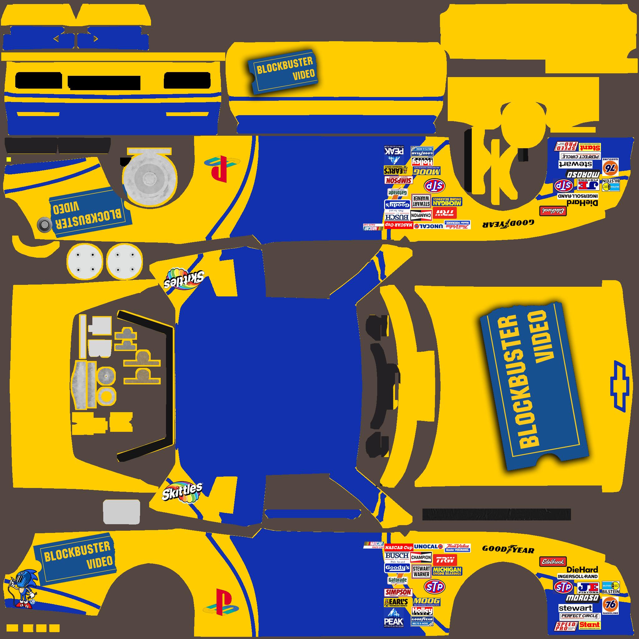 1987 blockbuster Recovered by Nick B. - Trading Paints