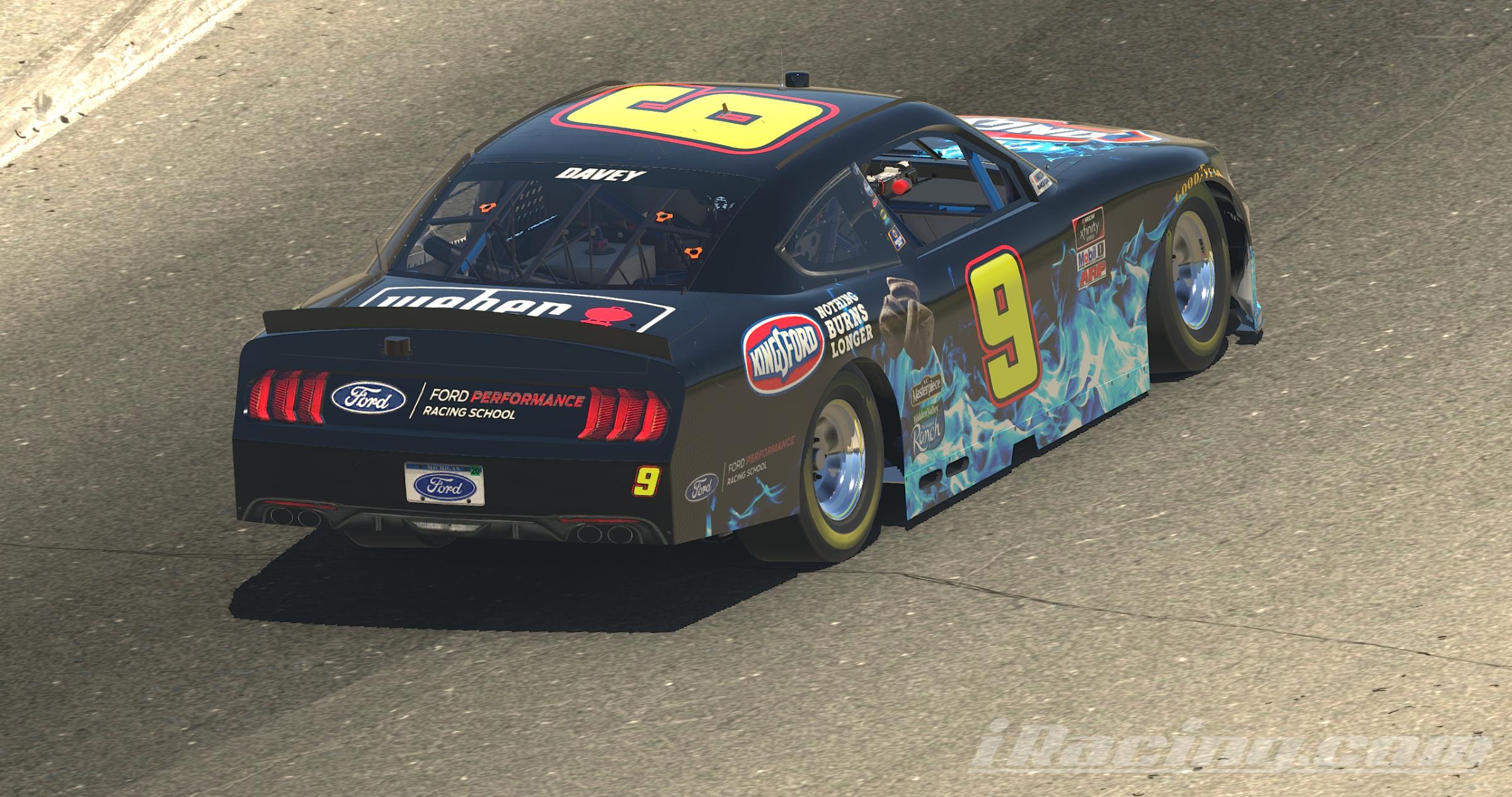 Preview of no# Xfinity Kingsford Black and Blue Flame Special by Michael Davey