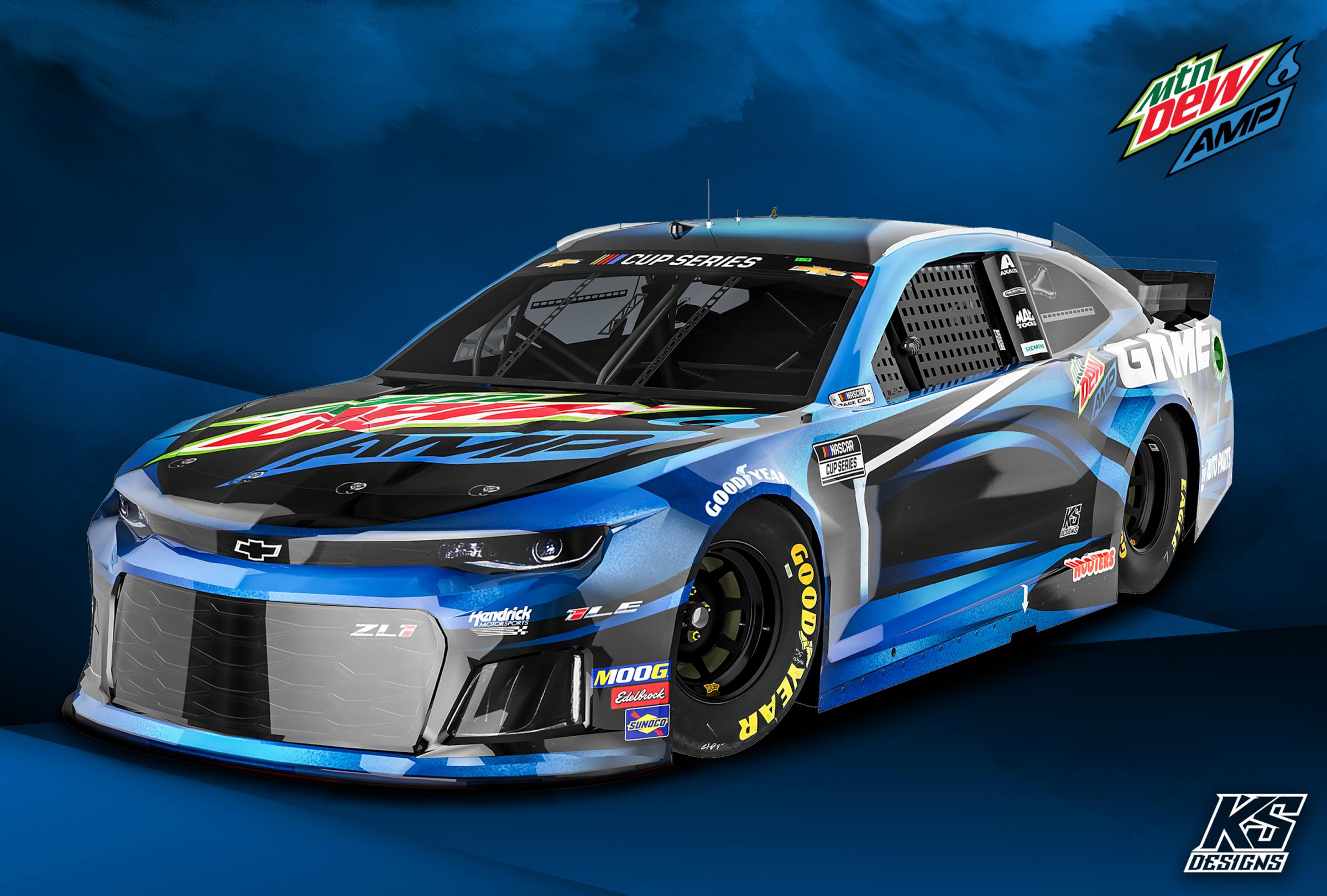 Preview of Mtn Dew | Game Fuel Camaro Cup Series Concept - * NO NUMBERS* by Kyle Sykes