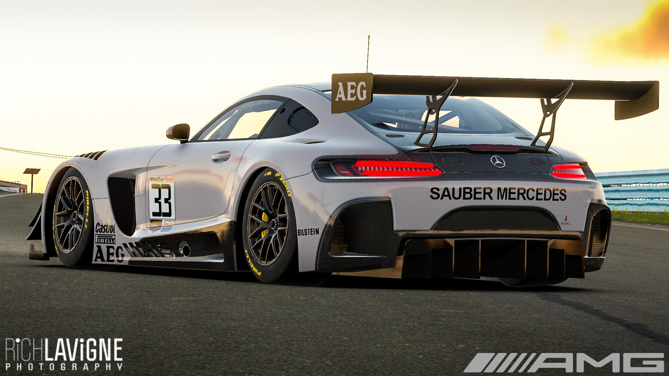 Preview of Sauber Mercedes AMG GT3 by Richard Lavigne