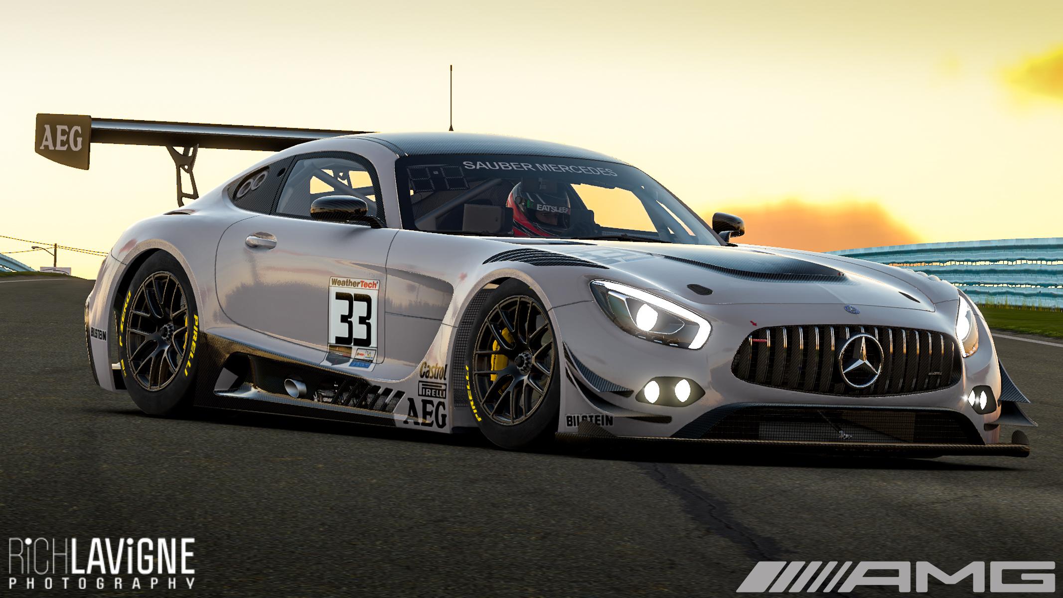 Preview of Sauber Mercedes AMG GT3 by Richard Lavigne