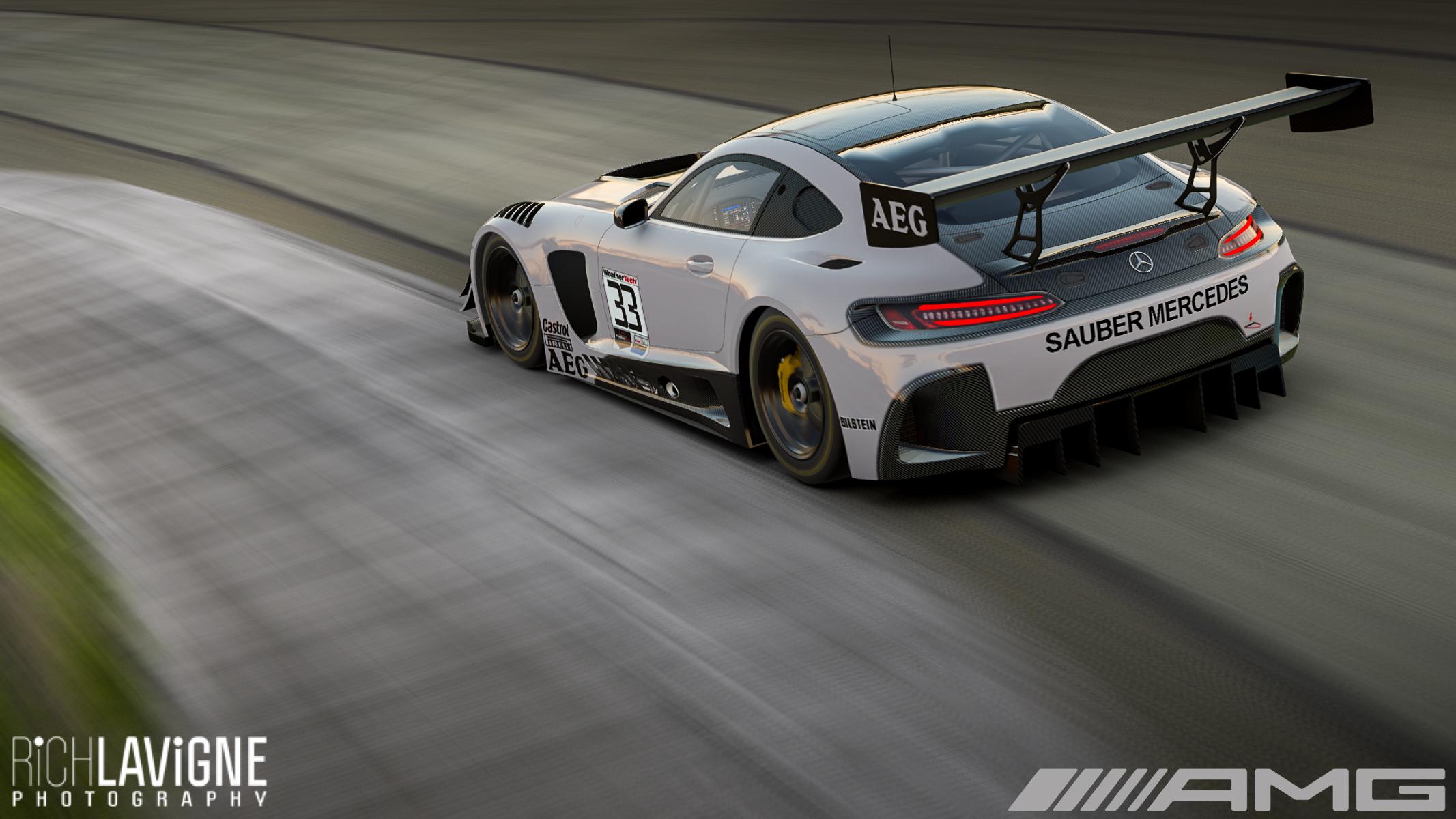 Preview of Sauber Mercedes AMG GT3 by Richard Lavigne
