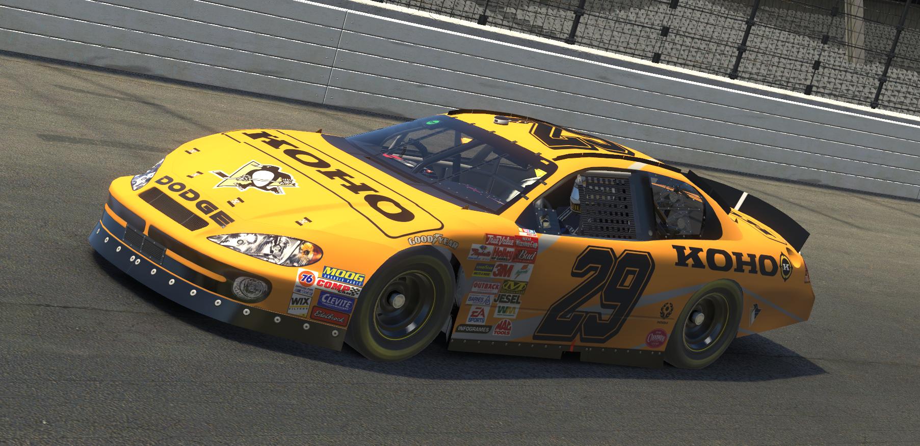 Preview of Koho/Pittsburgh Penguins Dodge Intrepid (Custom Number) by Will Bangs