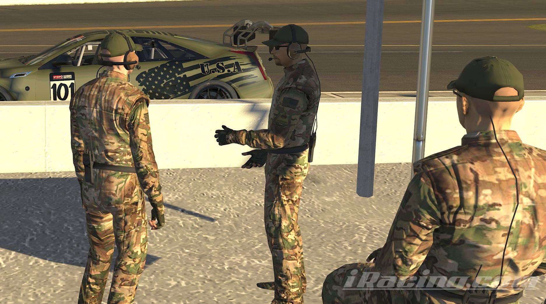 Preview of Army Camo uniform w/ 2nd Armored division (Hell on Wheels) patch. by Marshall W.