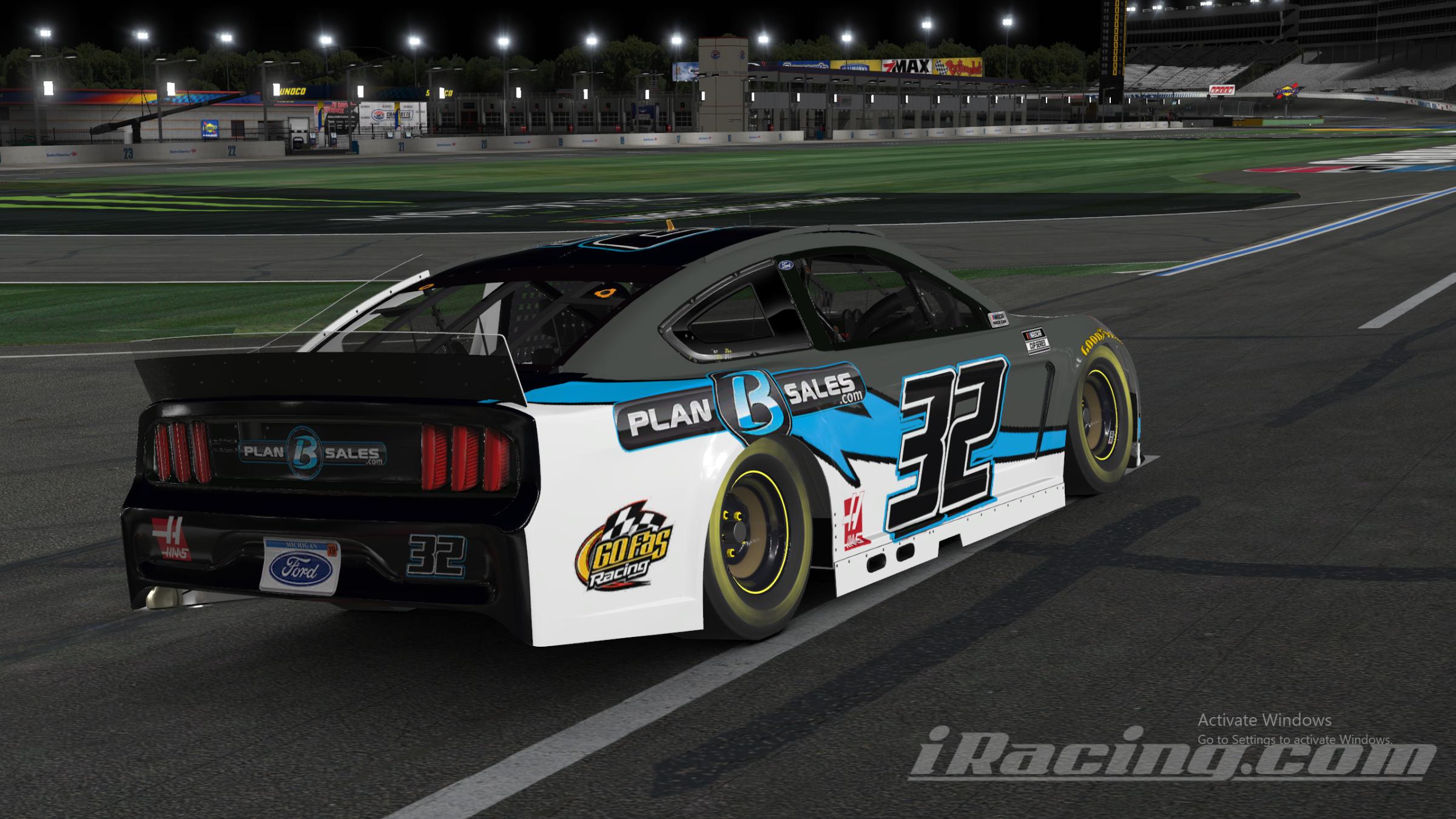 Preview of 2021 Kyle Larson Plan B Sales Mustang by Spencer Hinton