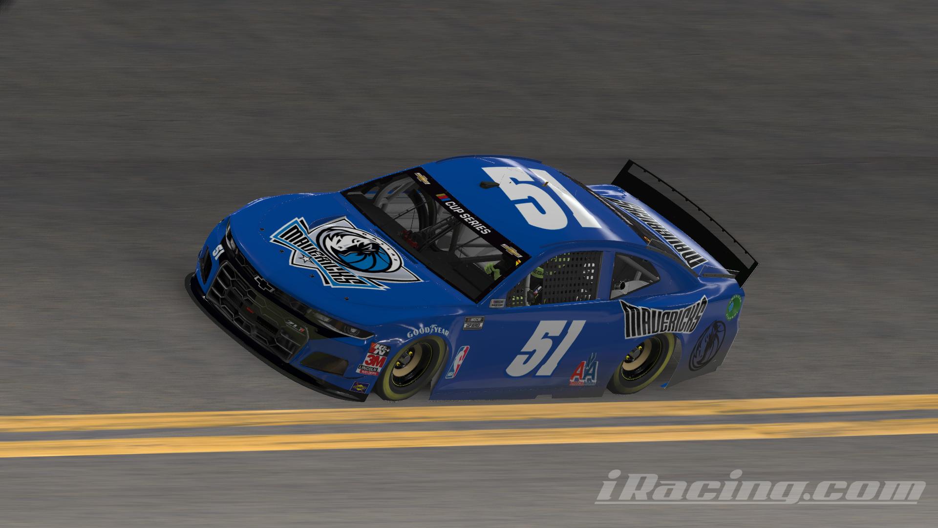 Preview of Dallas Mavericks Car by Brady Weilamann