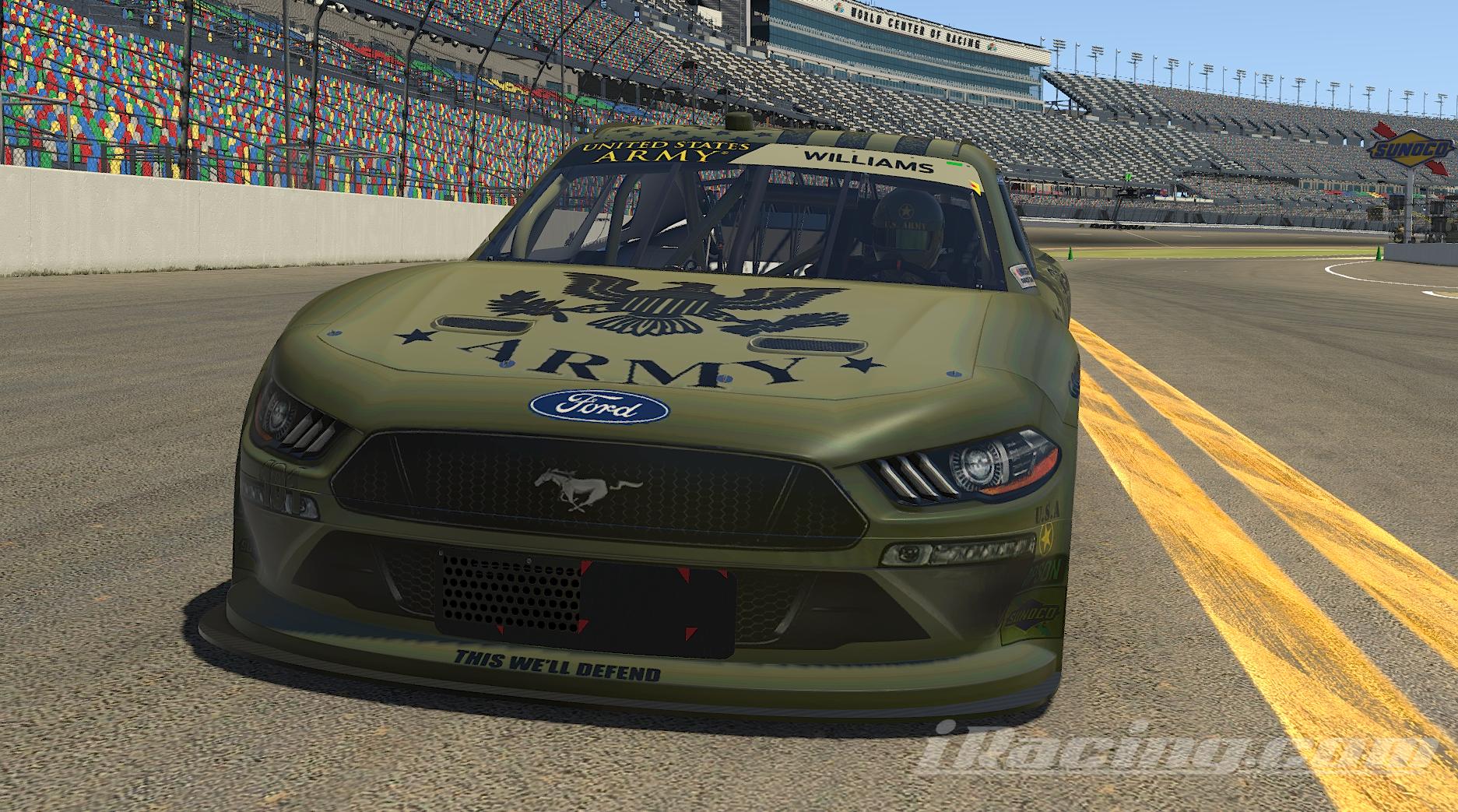 Preview of US Army Nascar Xfinity Cup Mustang by Marshall W.